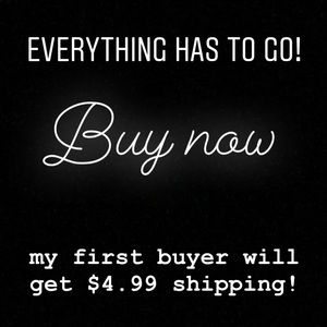 EVERYTHING HAS TO GO! make offers or buy now